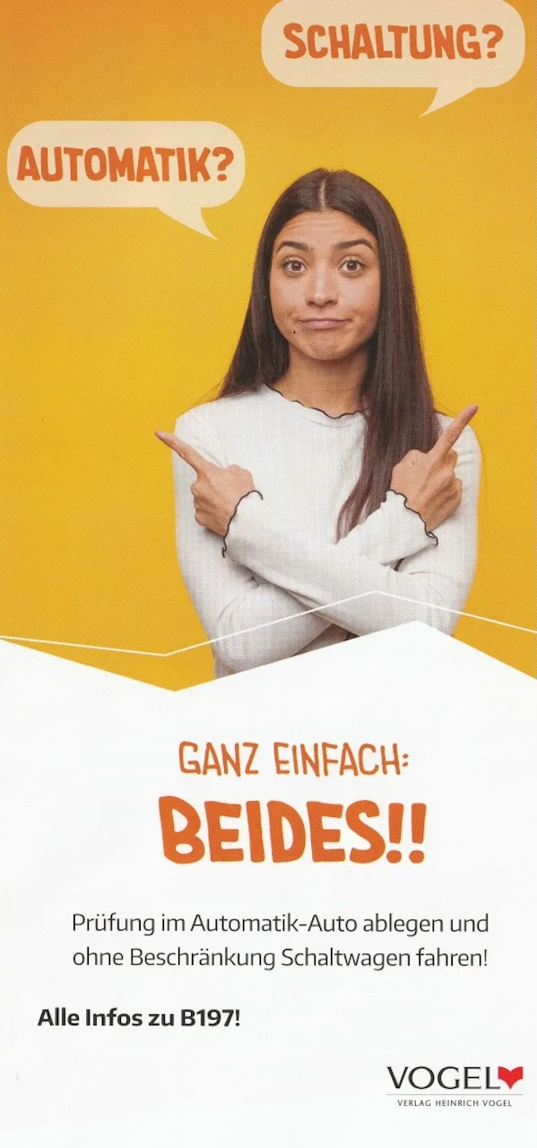 Fahrschule Kranzberger - bietet Flyer