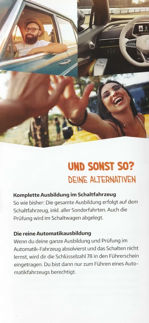 Fahrschule Kranzberger - bietet Flyer