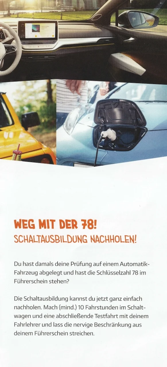 Fahrschule Kranzberger - bietet Flyer